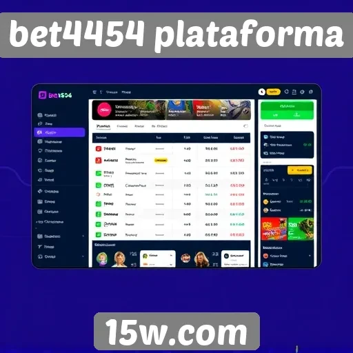 Avaliação da interface da bet4454 plataforma